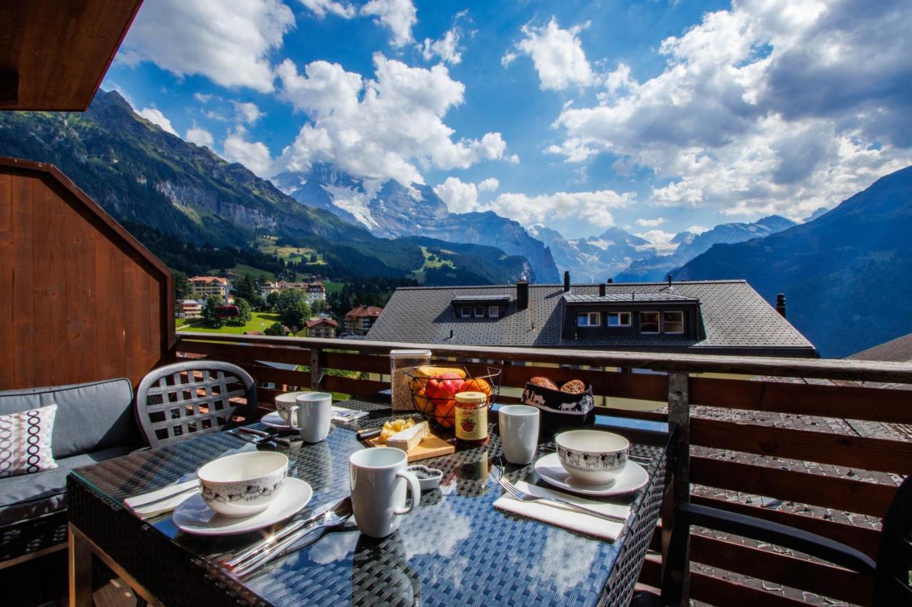 Kinohaus 3 Apartment Wengen Luaran gambar